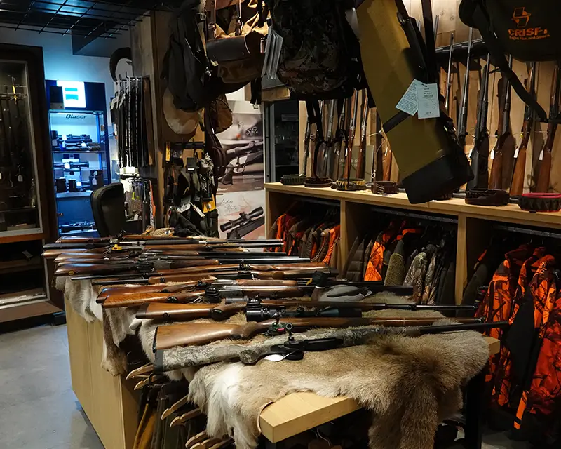 Un large choix d'amres de chasse